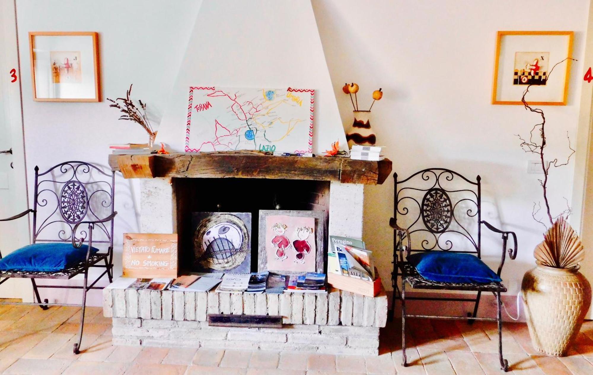 Podere Orto Wine Country House Trevinano Buitenkant foto